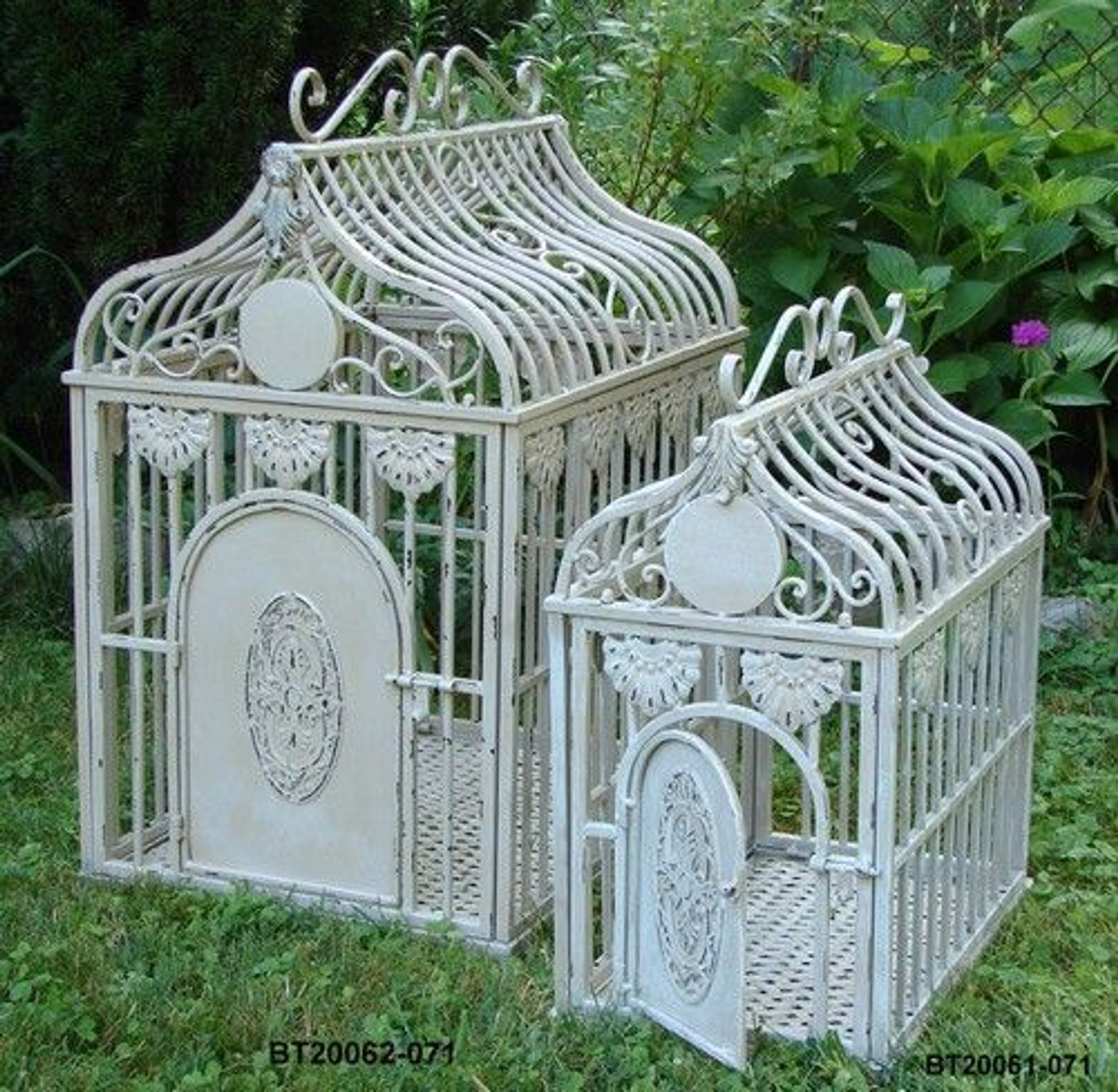 Wrought Iron Designer Dog Crate