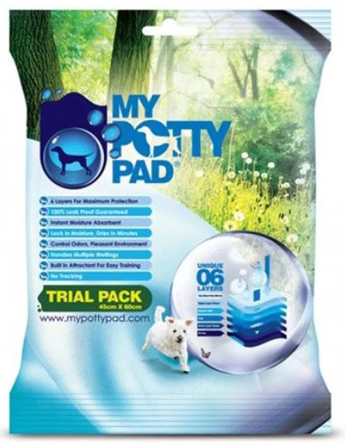 My Potty Pad Pet Sheets - Medium 45x60cm - Single Pack image2